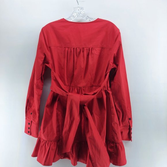 MARISSA WEBB janelle lightweight  Cotton Canvas mini Dress medium - Picture 13 of 13